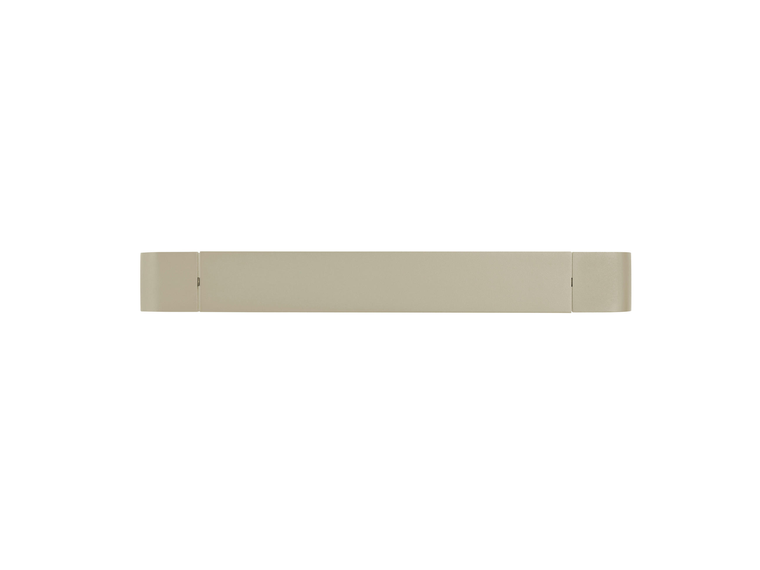 Hell Led-Wandleuchte Sand 40x9 cm