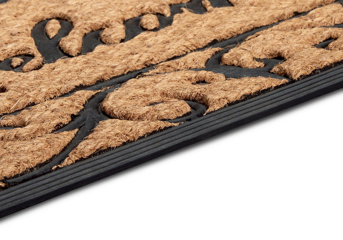 KOKOSMATTE 45/75 cm Mix Mats  - Hellbraun/Schwarz, Basics, Naturmaterialien/Kunststoff (45/75cm) - Hanse Home