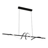 LED SVJETILJKA VISEĆA     1,5/120/120 cm    - crna, Design, metal (1,5/120/120cm)