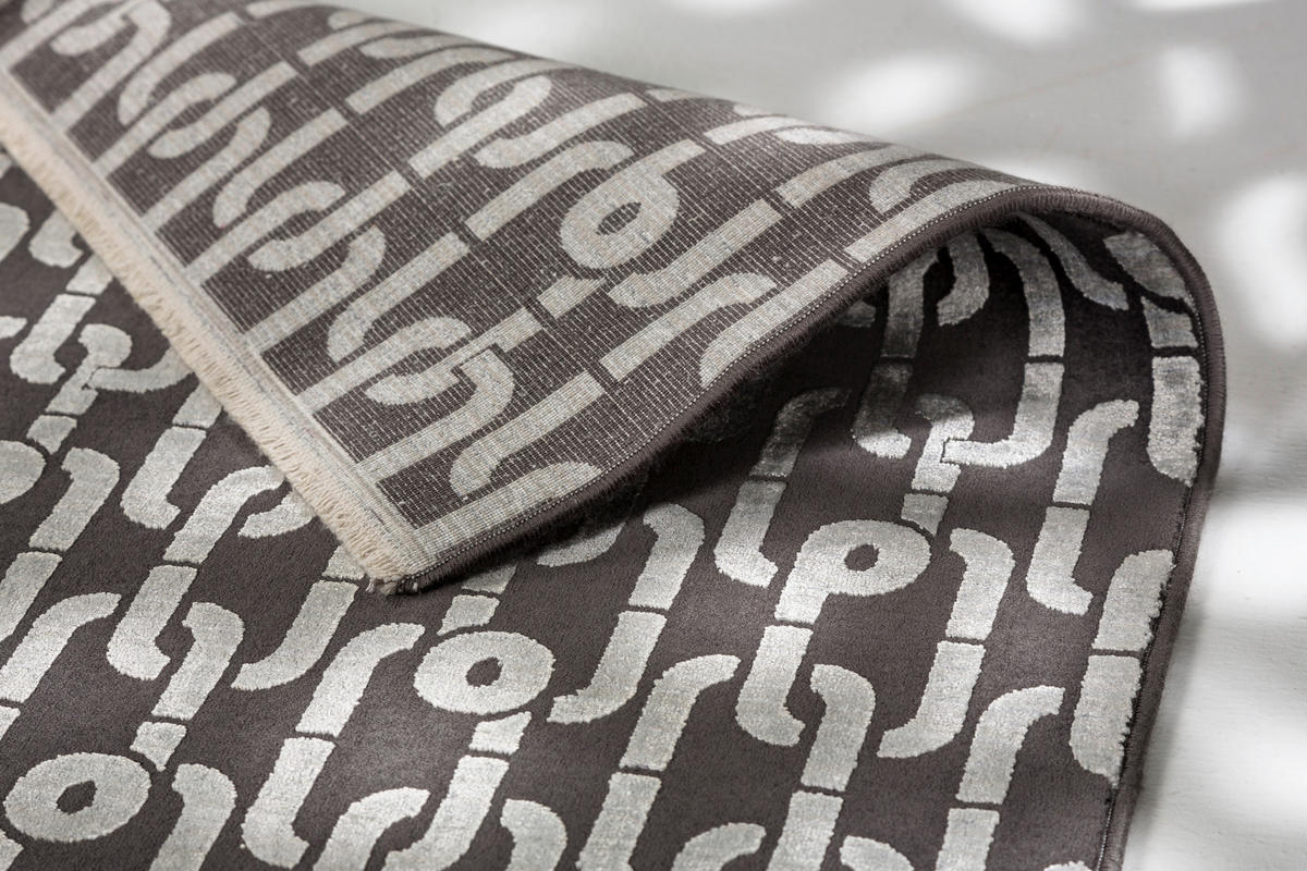 TKANÝ KOBEREC, 140/200 cm, strieborná - strieborná, Design, textil (140/200cm) - Joop!