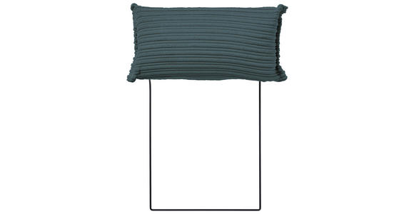 KOPFSTÜTZE in Cord  - Blau, KONVENTIONELL, Textil (50/25/15cm) - Carryhome