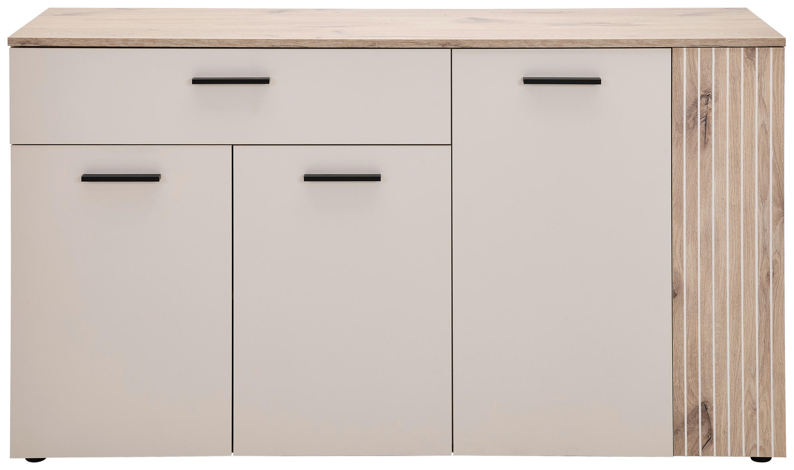 SIDEBOARD  in 150/83/42 cm  - Eichefarben/Beige, MODERN, Holzwerkstoff/Kunststoff (150/83/42cm) - Hom`in