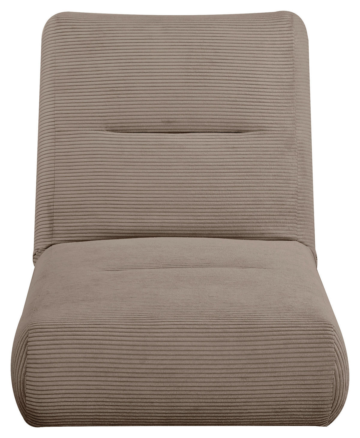 SCHLAFSESSEL in Cord Braun  - Braun, Design, Textil (81/88/160cm) - Livetastic