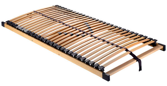 LATTENROST 90/200 cm - Birkefarben/Buchefarben, Basics, Holz/Kunststoff (90/200cm) - Sleeptex