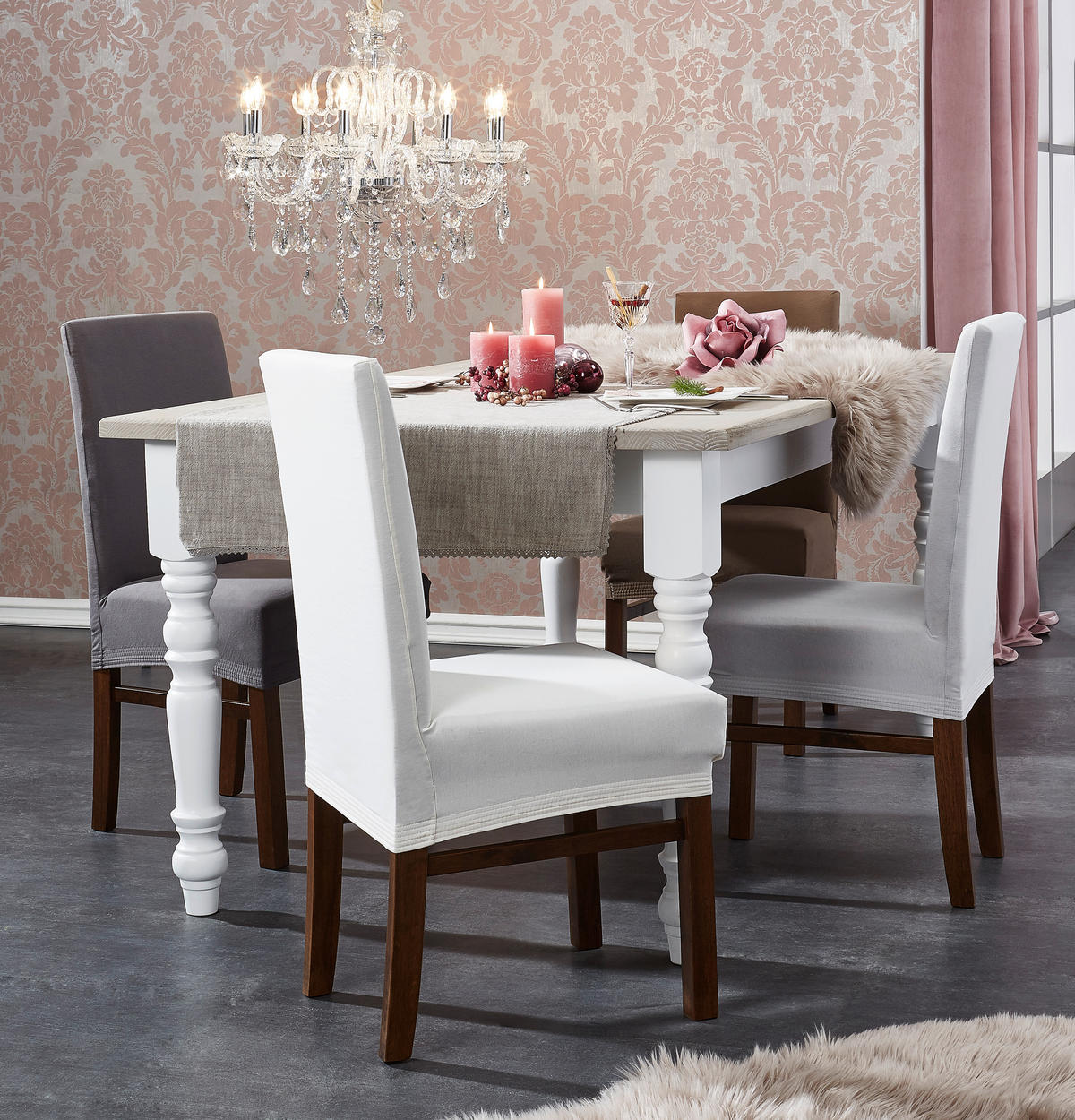 POŤAH NA STOLIČKU, zlatá - zlatá, Design, textil (40/45/65cm) - Novel