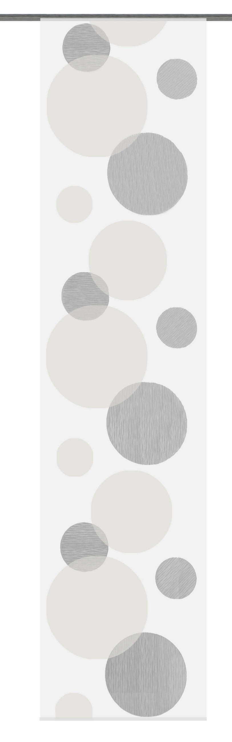 FLÄCHENVORHANG in Bernsteinfarben transparent  - Bernsteinfarben, KONVENTIONELL, Textil (60/245cm) - Schmidt W. Gmbh