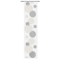 FLÄCHENVORHANG   transparent   60/245 cm  - Bernsteinfarben, KONVENTIONELL, Textil (60/245cm)