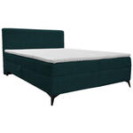 BOXBETT 160/200 cm  in Opal  - Opal/Schwarz, Design, Holz/Holzwerkstoff (160/200cm) - Xora