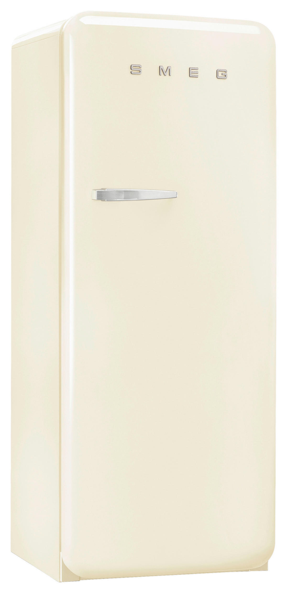 KÜHLSCHRANK 60/150/72,8 cm  - Creme, Basics, Glas/Metall (60/150/72,8cm) - SMEG