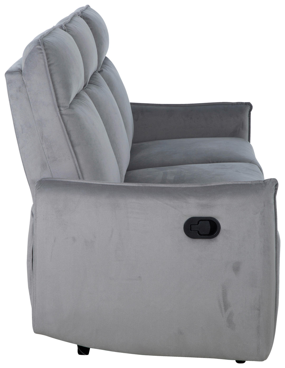 SEDACIA ZOSTAVA, textil, tmavosivá - tmavosivá, Konventionell, kov/textil (72/102/88cm) - P & B