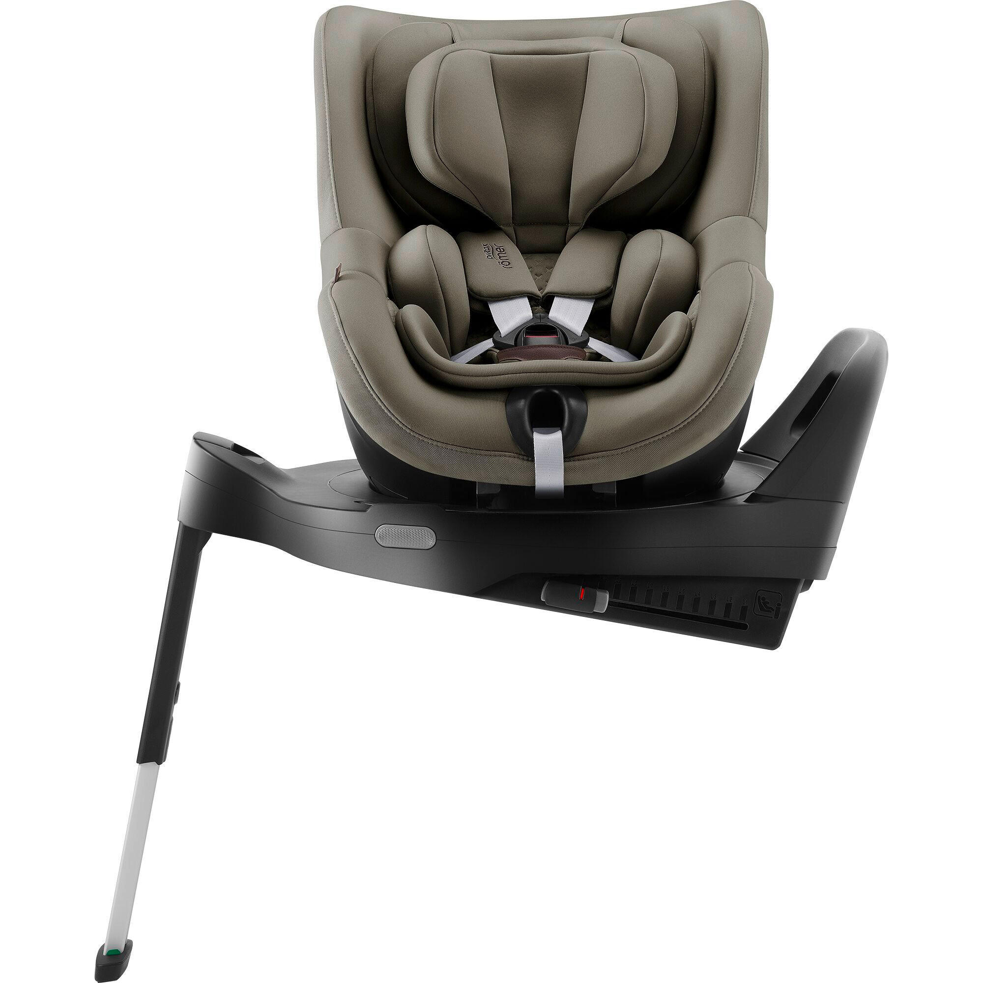 REBOARDER-KINDERSITZ DUALFIX PRO  - Olivgrün, Basics, Kunststoff/Textil (44/48/74cm) - Britax Römer
