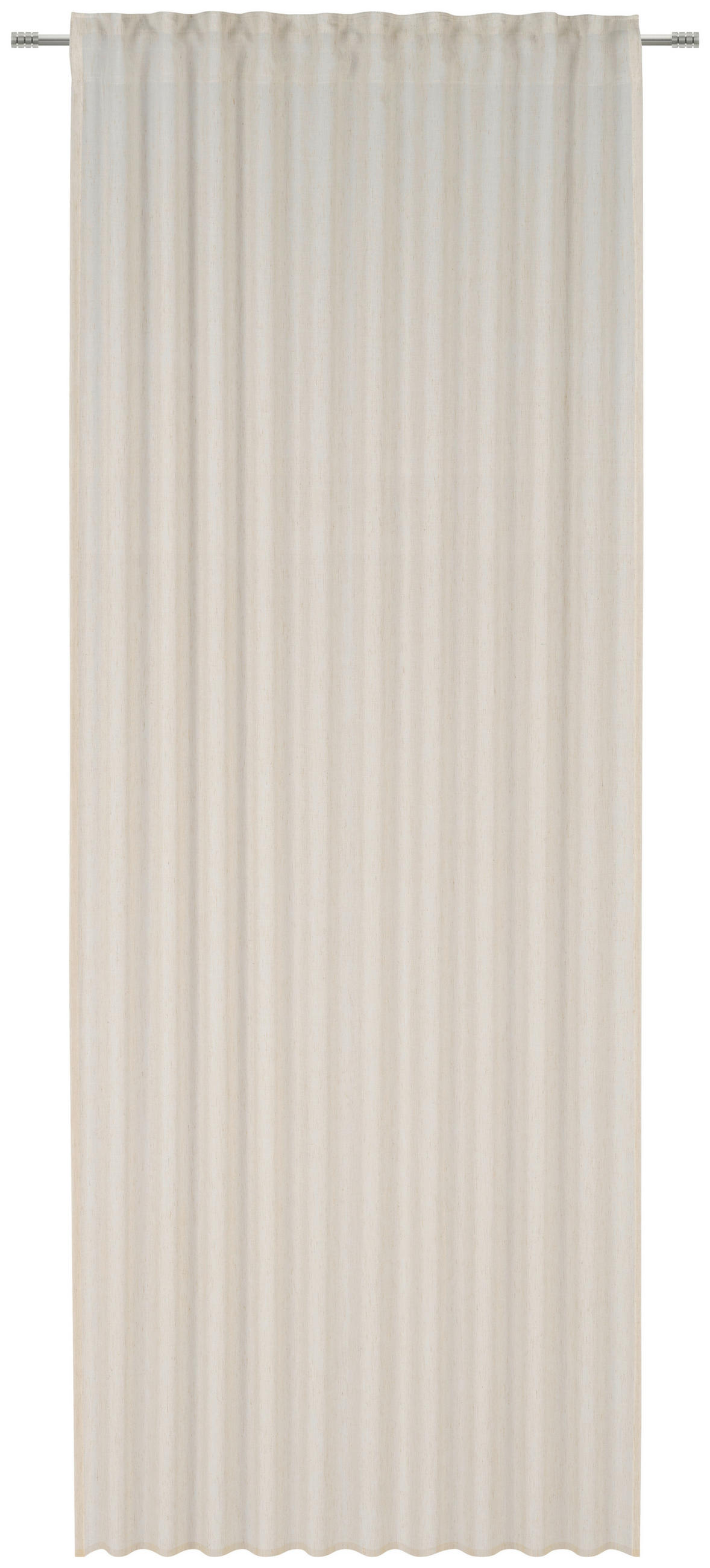 FERTIGVORHANG transparent  - Creme, Trend, Textil (140/245cm) - Esposa