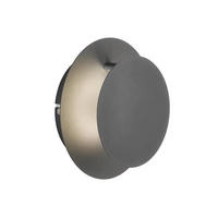 APLICĂ DE PERETE CU LED - negru, Basics, plastic/metal (18/6,5cm) - Wofi