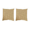 KISSENHÜLLEN-SET FJELLA 40/40 cm  - Gelb, Basics, Textil (40/40cm)
