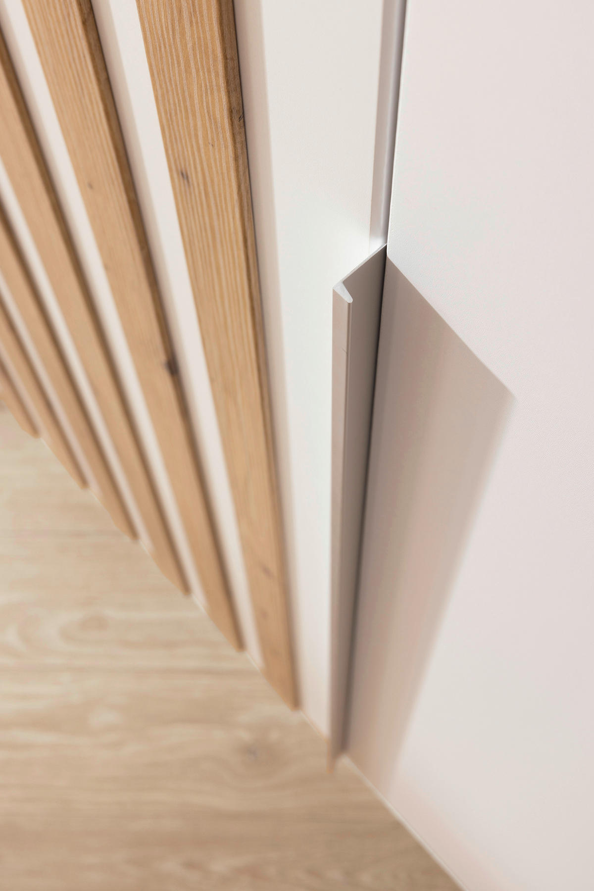 DREHTÜRENSCHRANK 181/210/54 cm 4-türig Weiß, Eiche Artisan  - Alufarben/Weiß, MODERN, Holzwerkstoff/Metall (181/210/54cm) - Rauch Möbel