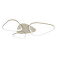 LED-DECKENLEUCHTE Alvia 102,5/72,5/5 cm  - Sandfarben, Design, Kunststoff/Metall (102,5/72,5/5cm) - Novel