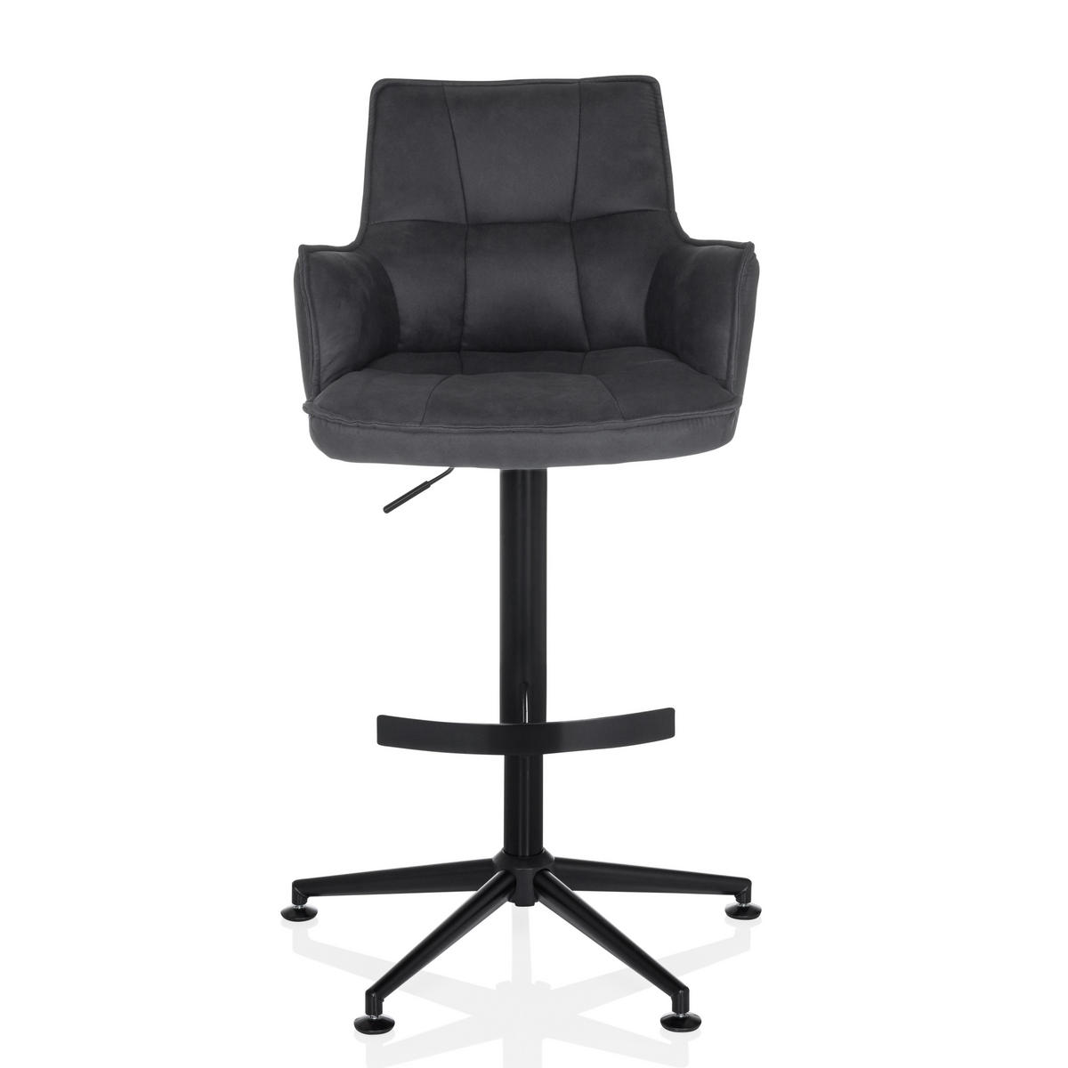 BARPALL i antracit  - svart/antracit, Modern, metall/textil (55/93/56cm) - MID.YOU