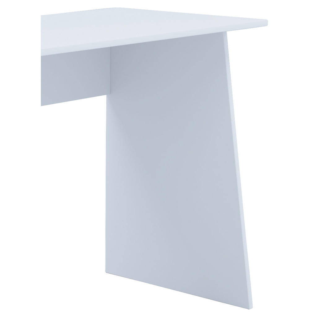 Thumbnail - Mid.you Schreibtisch, Weiß, Holzwerkstoff, Wange, 50x74x110 cm, Arbeitszimmer, Schreibtische, Bürotische