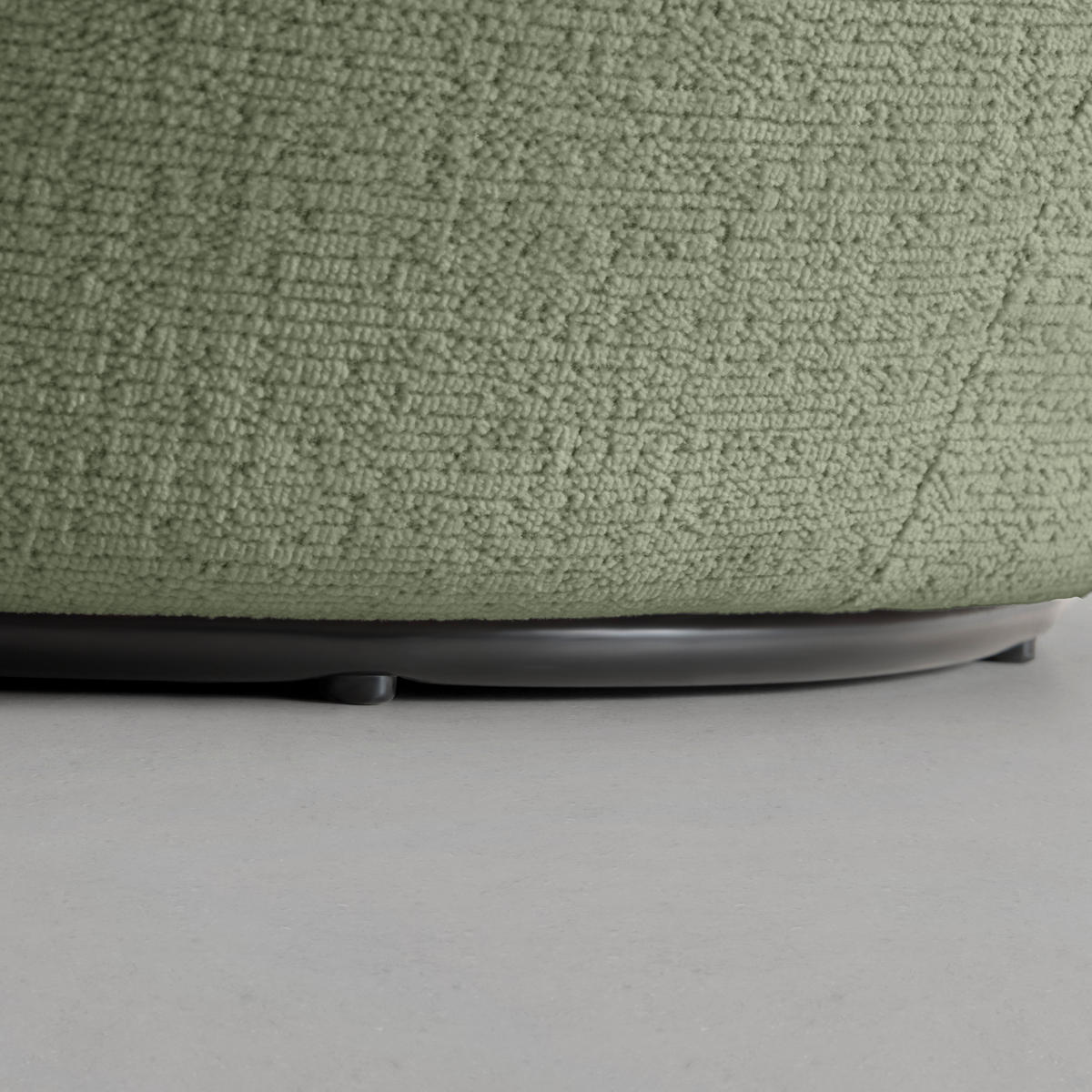 FÅTÖLJ i textil grön  - grön/svart, Modern, metall/textil (77/81/85cm) - MID.YOU