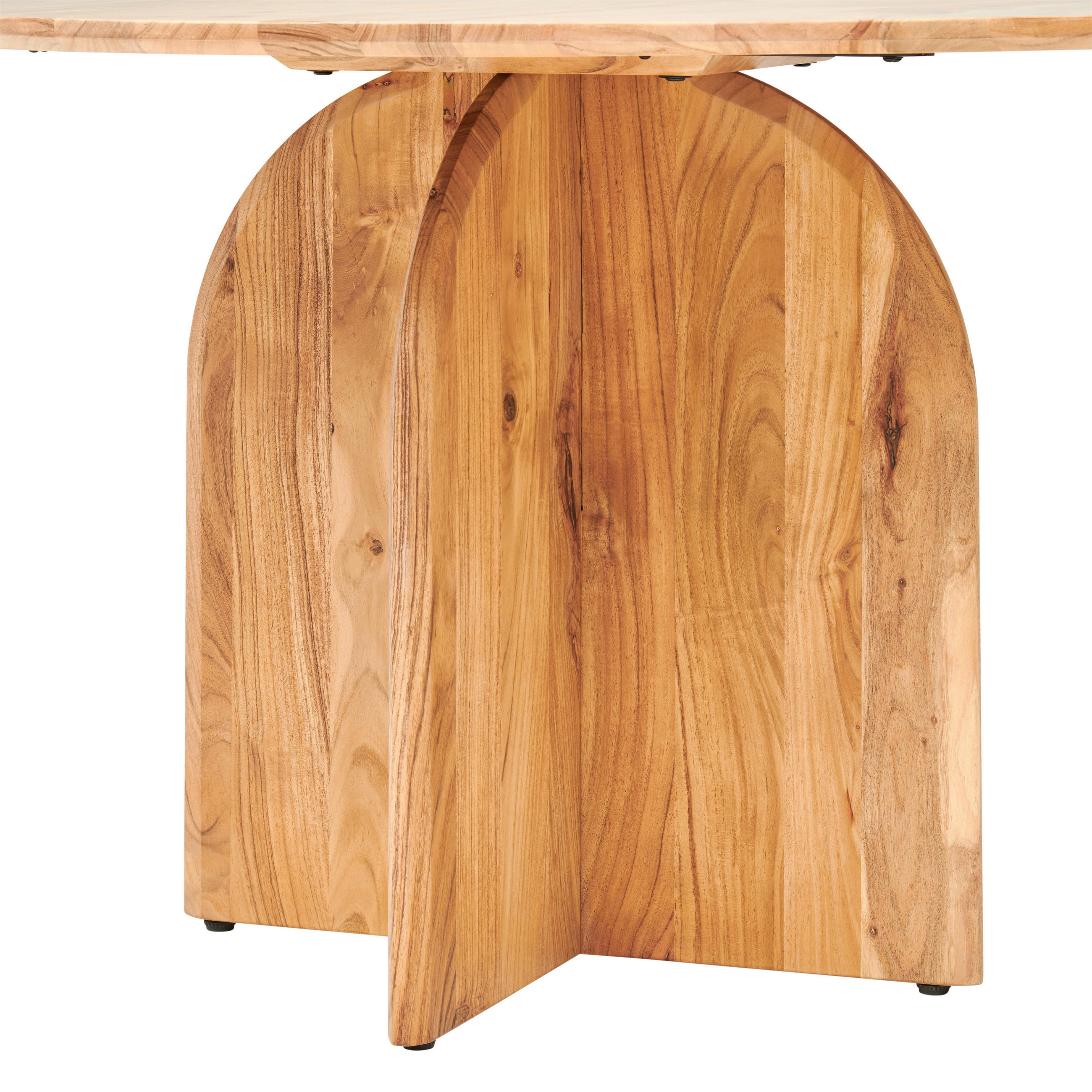 ESSTISCH in Holz  - Akaziefarben, MODERN, Holz (140/76/140cm) - MID.YOU