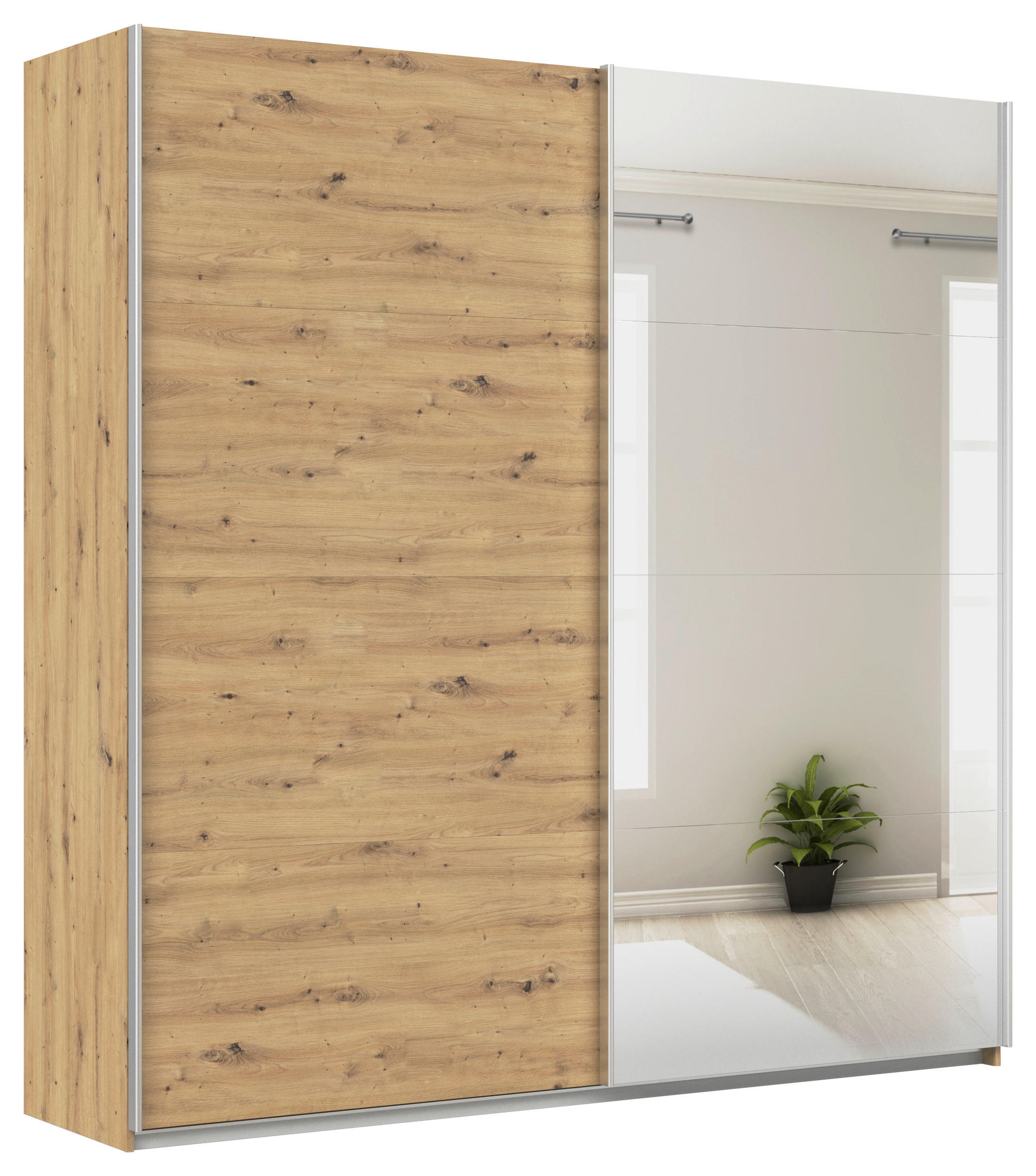 Schwebetürenschrank Feldkirch 225 Maxihöhe