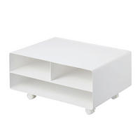 SCHREIBTISCHREGAL 48/37/19 cm Weiss  - Weiss, Basics, Metall (48/37/19cm)