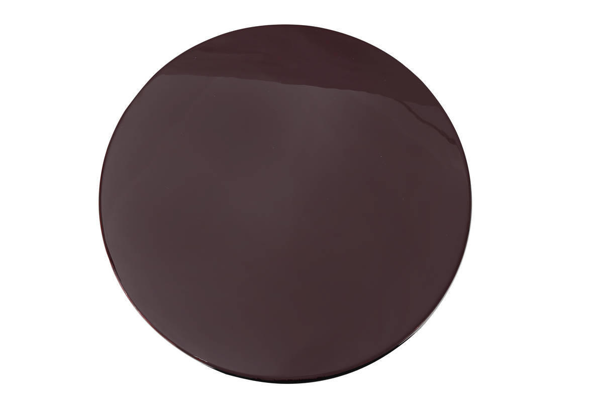 BEISTELLTISCH in Metall 51/51/47 cm  - Beere/Silberfarben, Trend, Metall (51/51/47cm) - Kayoom