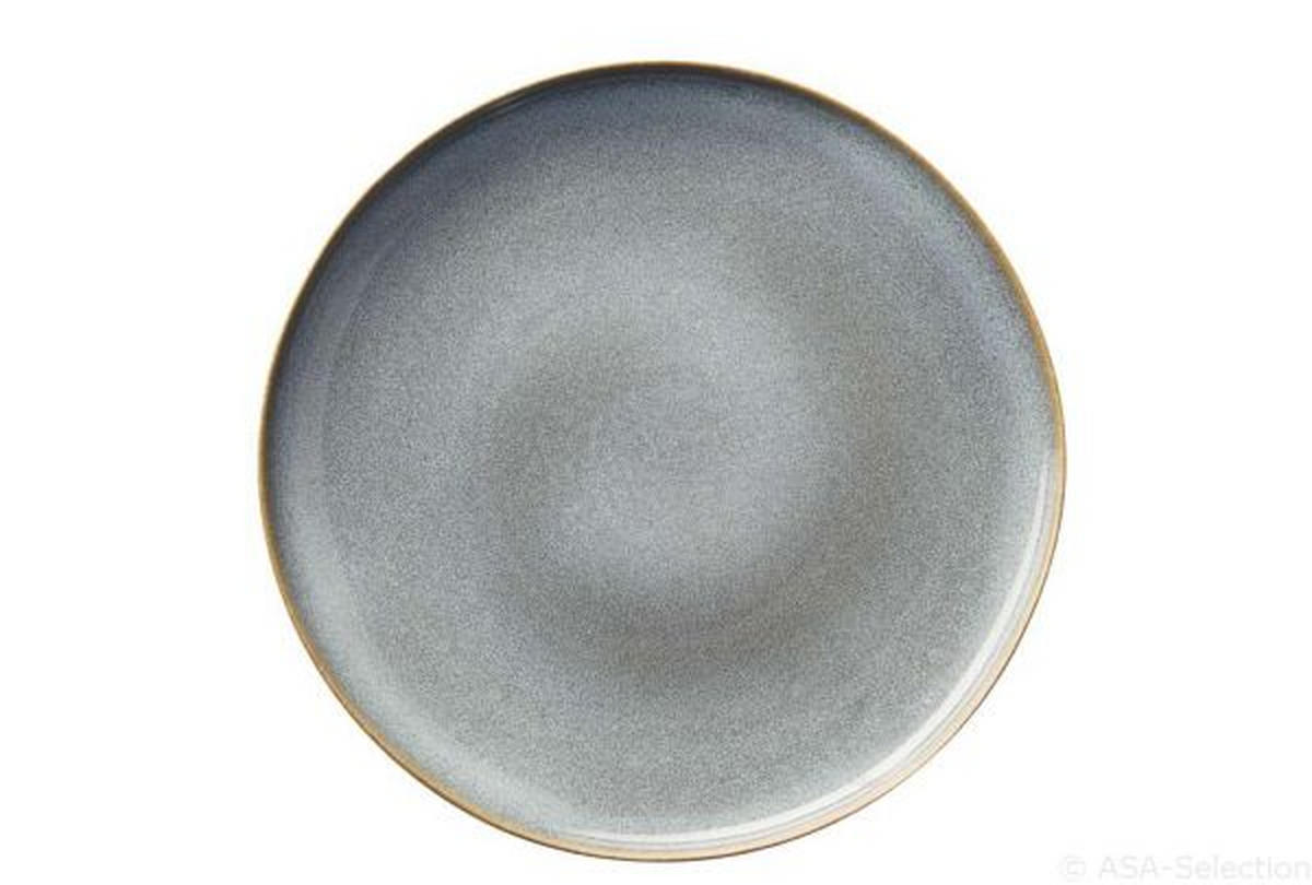 DESSERTTELLER Grau 21 cm SAISONS  - Grau, Design, Stein (21cm) - ASA