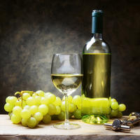 GLASBILD Getränke 20/20 cm  - Multicolor, Basics, Glas (20/20cm) - Euroart