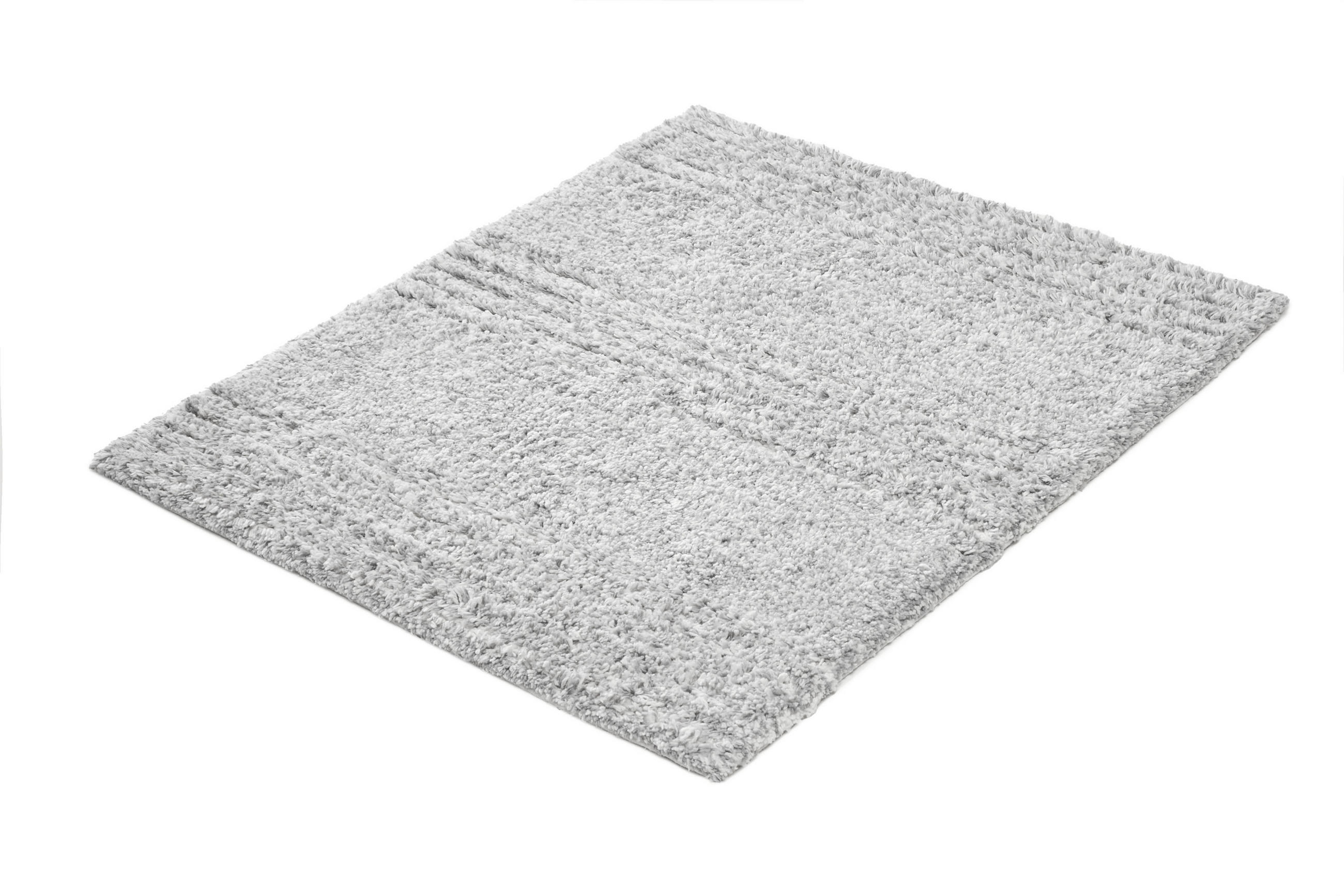 Kleine Wolke Badteppich Planta Silber 50x60 cm