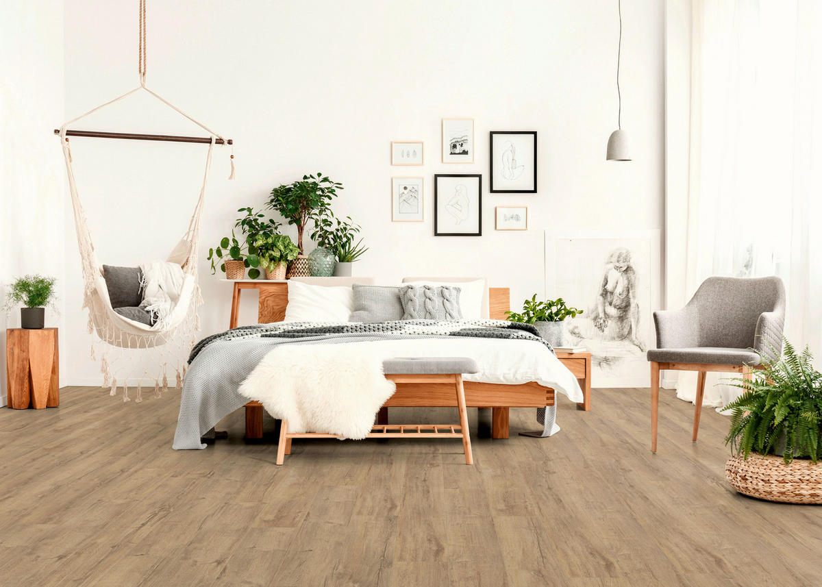 LAMINATBODEN Superior Advanced  - Eichefarben, KONVENTIONELL, Holz (138.0/19.3/0.8cm)