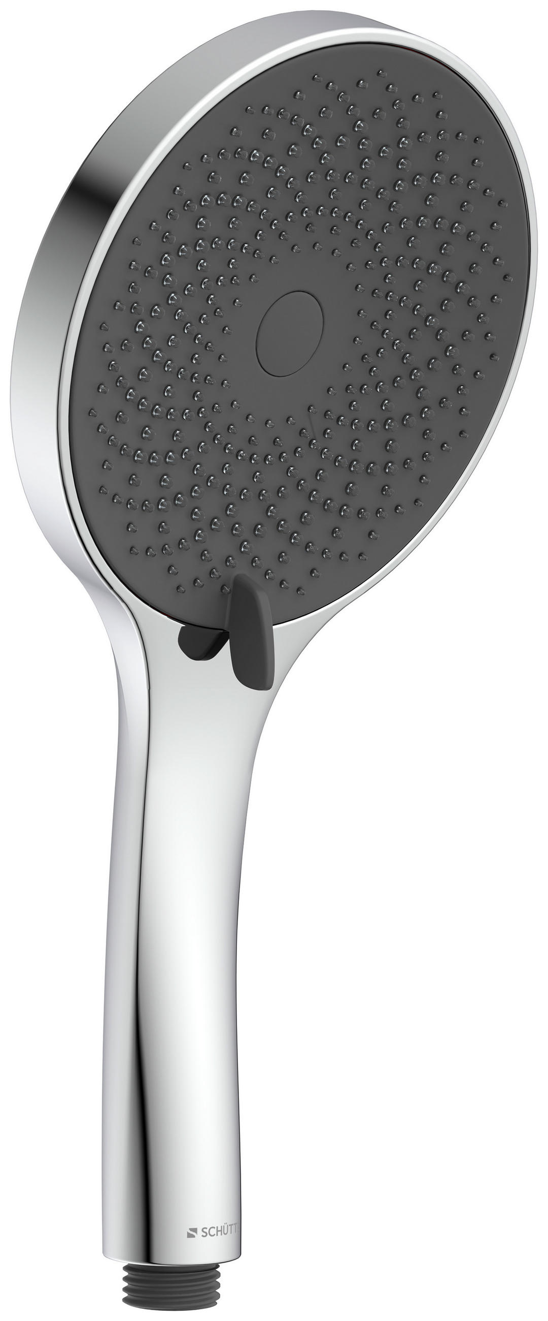 ZUHANYFEJ   - krómszínű/antracit, Basics, műanyag (12,7/26,3/2cm) - Schütte