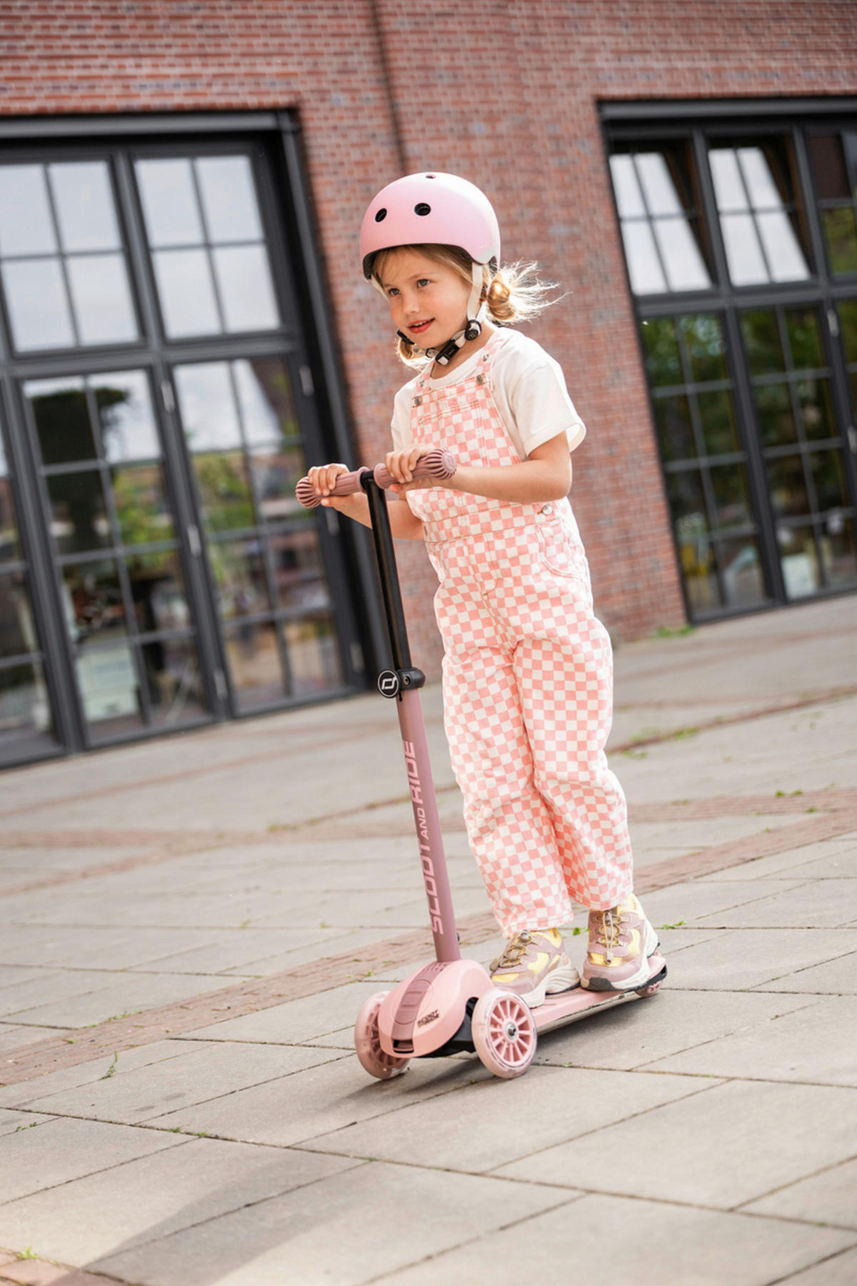 KINDERSCOOTER Highwaykick 3 S  - Hellrosa, Basics, Kunststoff (27/58/57,5cm) - Scoot and Ride