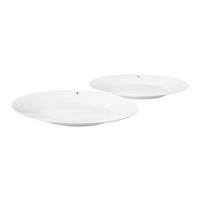 SPEISETELLERSET Single Cornflower 2-teilig  - Weiß, Design, Keramik (28cm) - Joop!