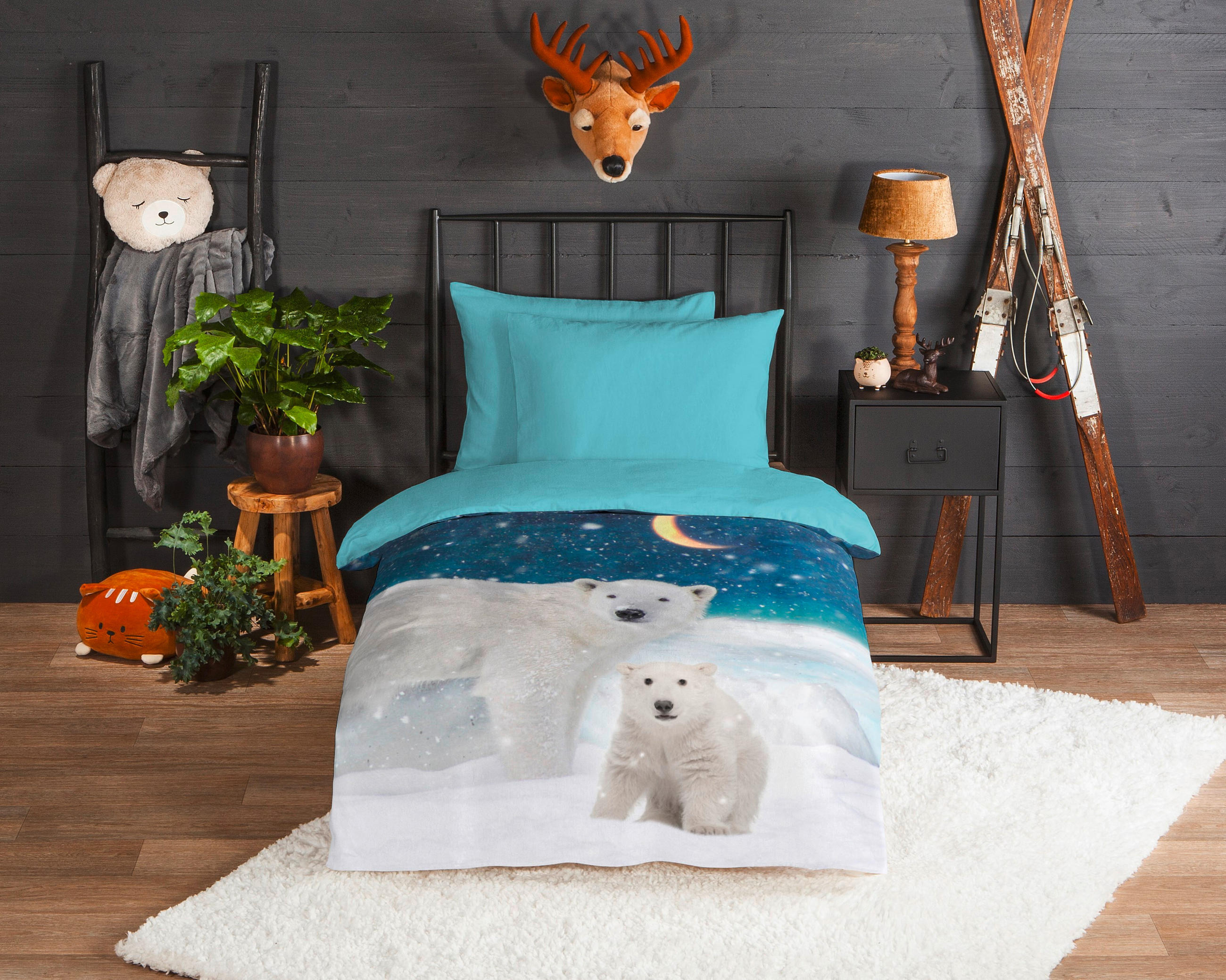 KINDERBETTWÄSCHE 140/200 cm  - Multicolor, Trend, Textil (140/200cm)