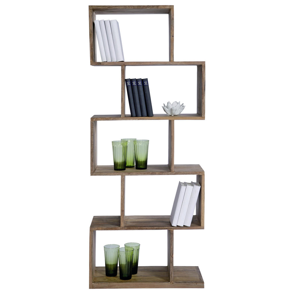 Thumbnail - Kare-Design Regal, Sheesham, Holz, Sheesham, massiv, 60x150x30 cm, Wohnzimmer, Regale, Bücherregale