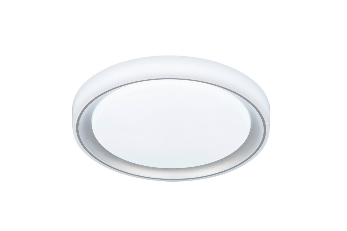 LED-DECKENLEUCHTE 40/7,53 cm   - Weiß, Basics, Kunststoff/Metall (40/7,53cm) - Novel