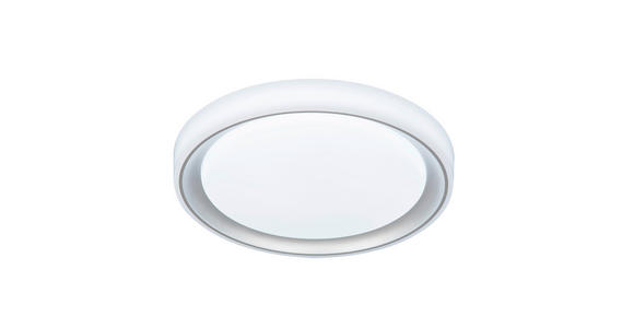 LED-DECKENLEUCHTE 40/7,53 cm   - Weiß, Basics, Kunststoff/Metall (40/7,53cm) - Novel