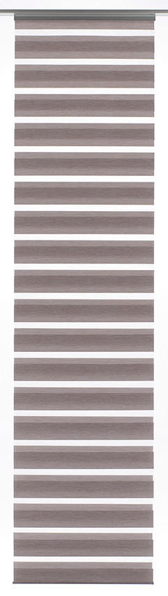 PANEL ZAVJESA svijetlo smeđa - svijetlo smeđa, Basics, plastika (60/245cm)
