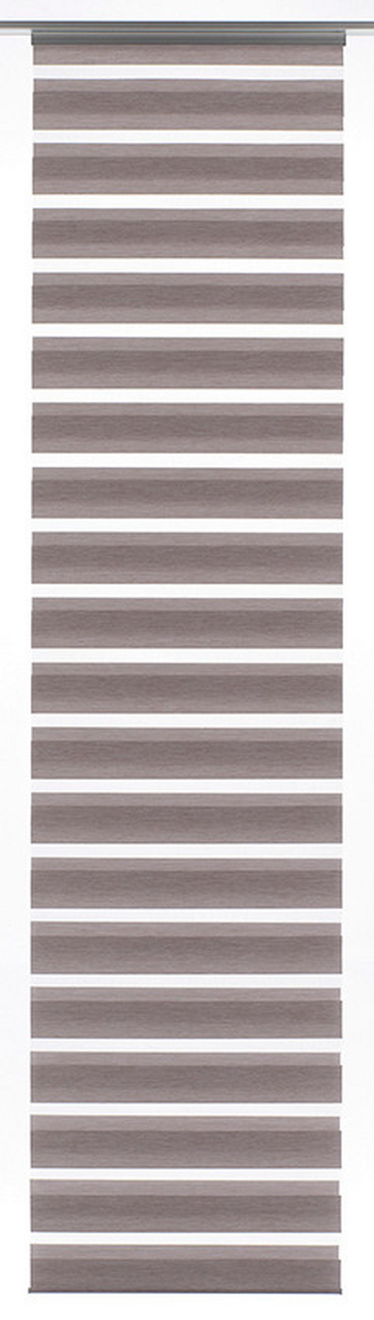 PANEL ZAVJESA svijetlo smeđa - svijetlo smeđa, Basics, tekstil (60/245cm)