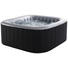 MSPA DELIGHT ALPINE - Anthrazit, Trend, Kunststoff (158/158/68cm) MSPA DELIGHT ALPINE - Anthrazit, Trend, Kunststoff (158/158/68cm)