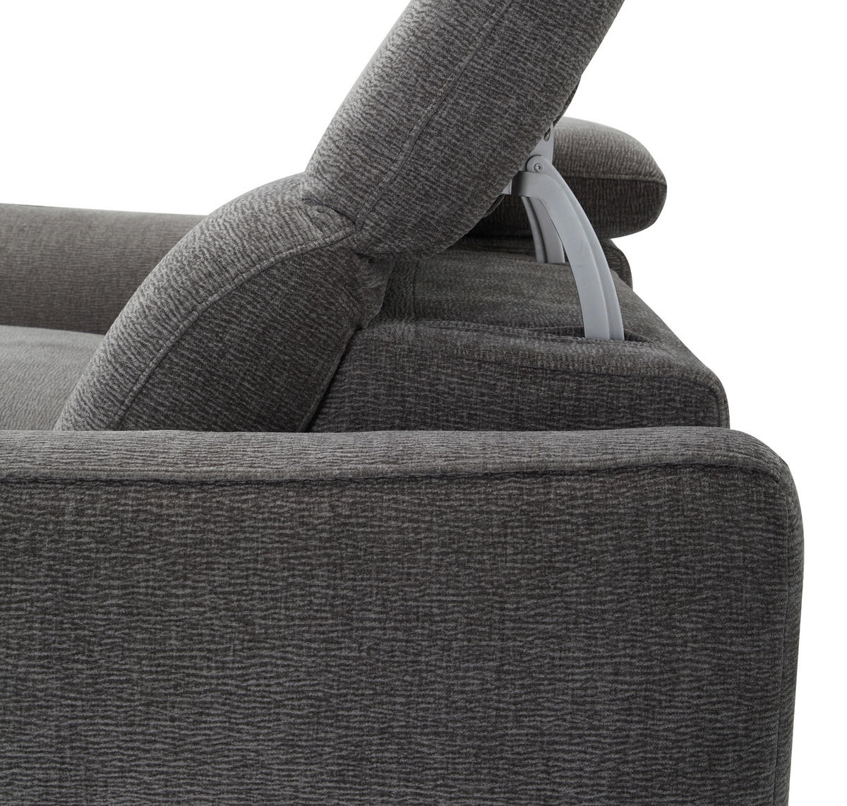 DVOSJED tekstil  tamno siva    - tamno siva/crna, Lifestyle, tekstil/metal (164/83/107/111cm) - Livetastic