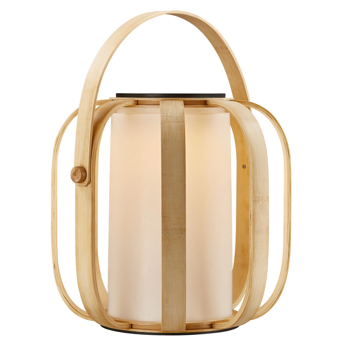 SOLARLEUCHTE Bob 30/40 cm   - Naturfarben, Basics, Holz/Kunststoff (30/40cm) - Nordlux