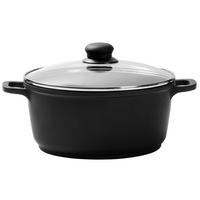 KOCHTOPF Turin 3,3 l  - Klar/Edelstahlfarben, Konventionell, Glas/Kunststoff (24/11,5cm) - Homeware Profession.