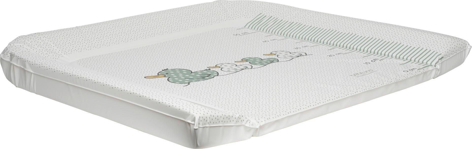 WICKELAUFLAGE - Pastellgrün, Basics, Kunststoff (72/77/6.5cm) - Bebe Jou