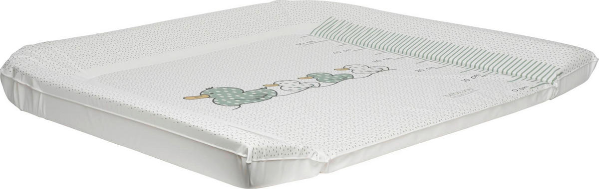 WICKELAUFLAGE - Pastellgrün, Basics, Kunststoff (72/77/6.5cm) - Bebe Jou