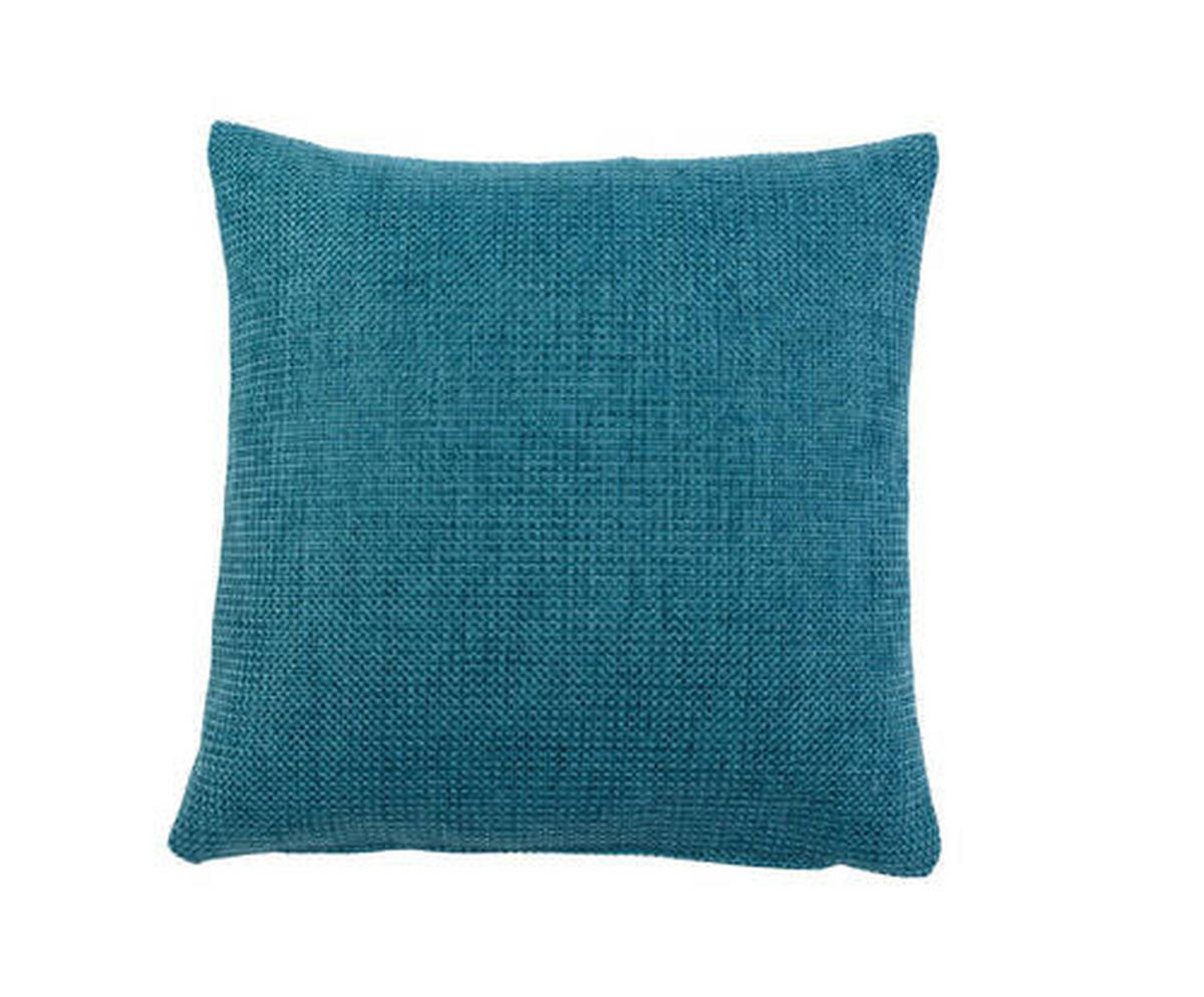 DEKORAČNÍ POLŠTÁŘ 50/50 cm - petrolej, Basics, textil (50/50cm) - Novel