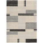 WEBTEPPICH 65/130 cm Palazzo Bloc Grau  - Grau, Design, Textil (65/130cm) - Novel