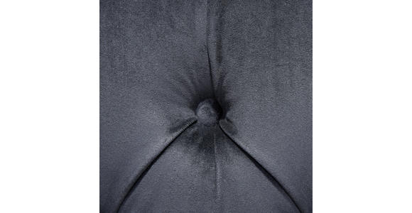 OHRENSESSEL in Samt Schwarz, Eichefarben - Eichefarben/Schwarz, LIFESTYLE, Holz/Textil (63/95/68cm) - Ambia Home