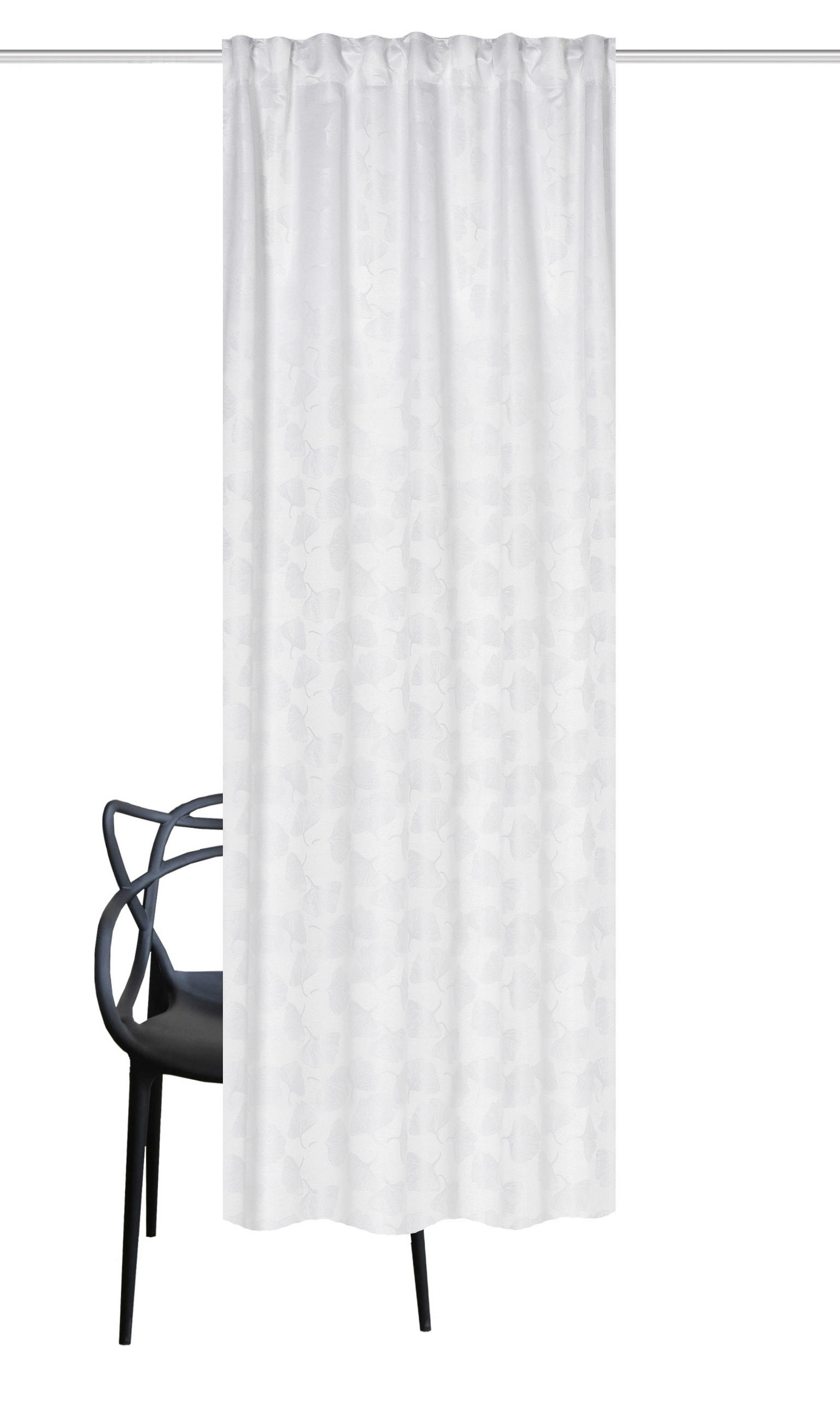 FERTIGVORHANG  Verdunkelung   135/225 cm  - Weiß, Trend, Textil (135/225cm)